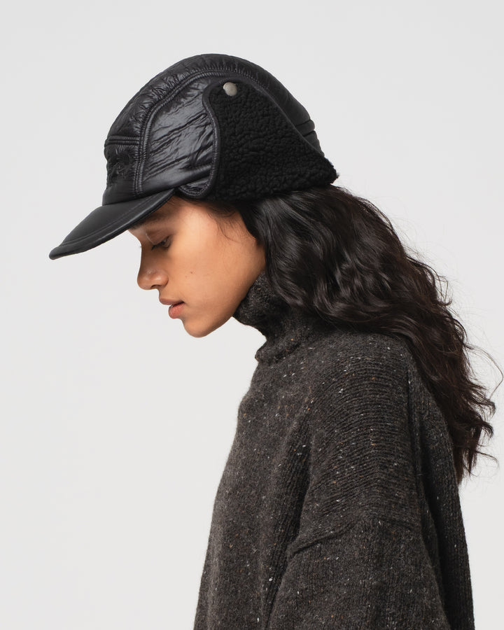 Nevada Cap Piumino Nylon Black