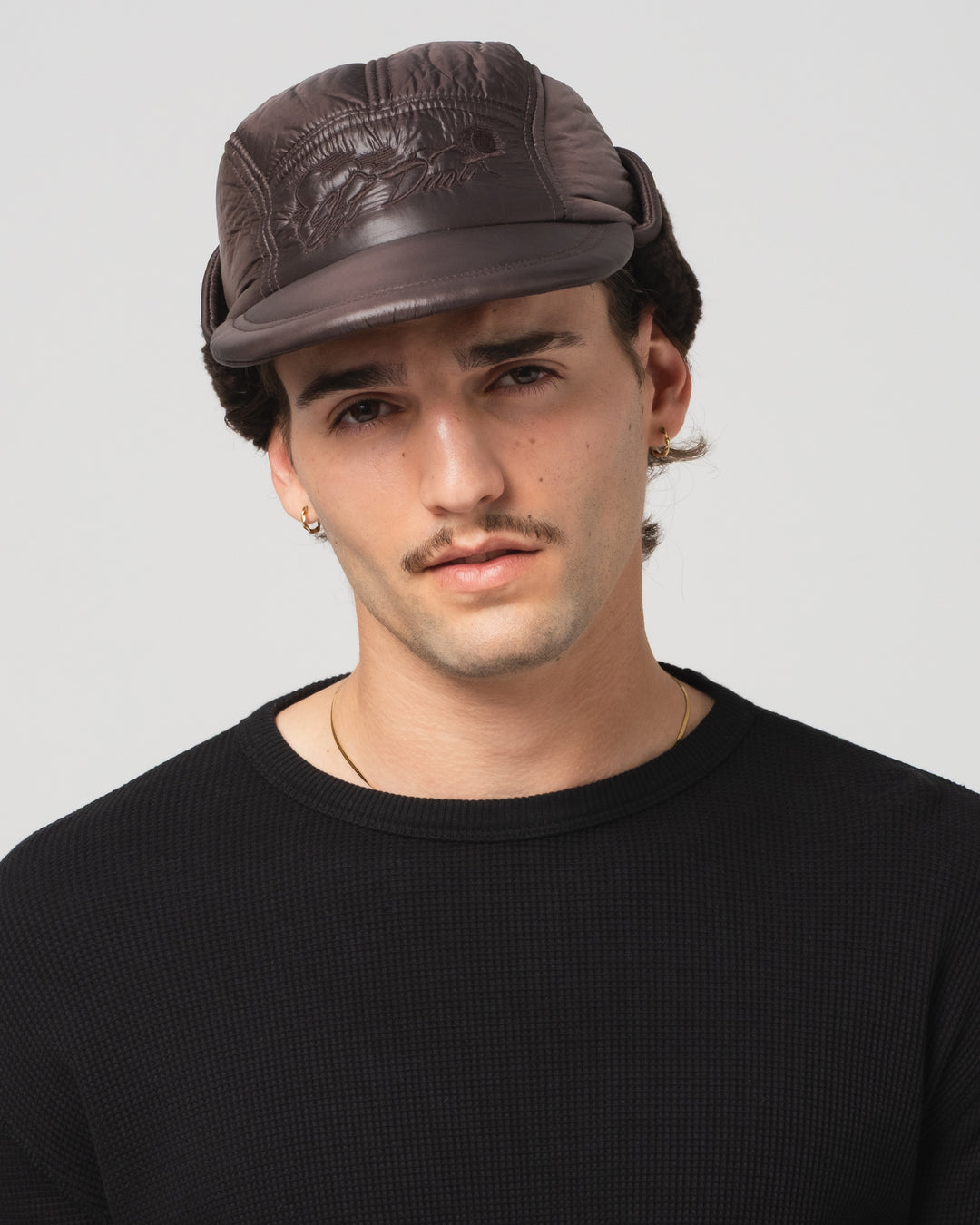 Nevada Cap Piumino Nylon Brown