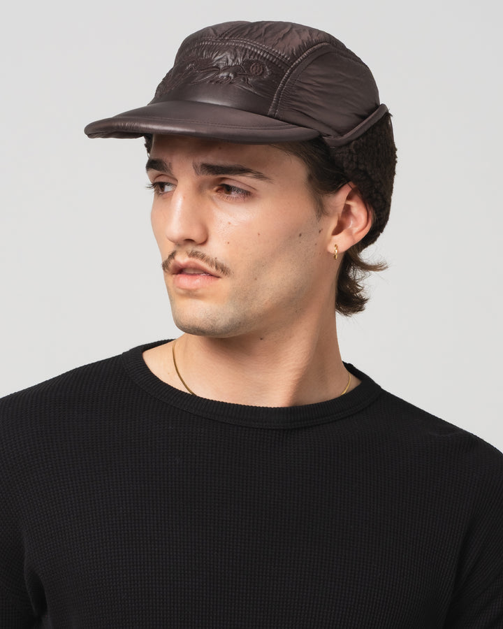 Nevada Cap Piumino Nylon Brown