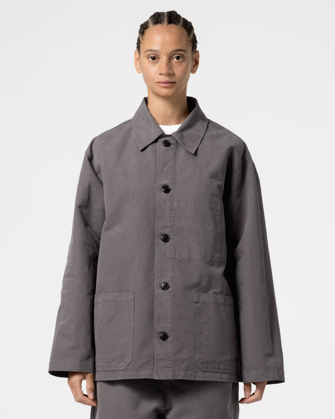 Coach Jacket Nebraska Cotton Charcoal