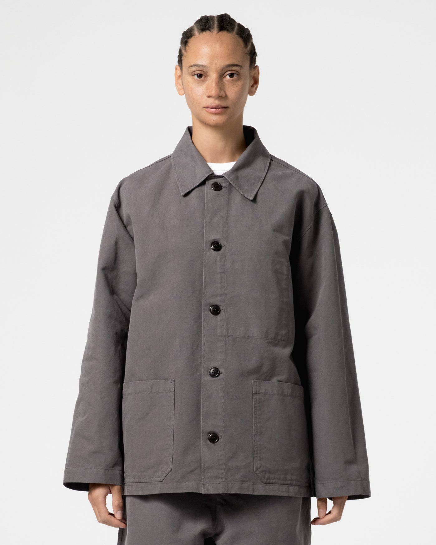 Coach Jacket Nebraska Cotton Charcoal