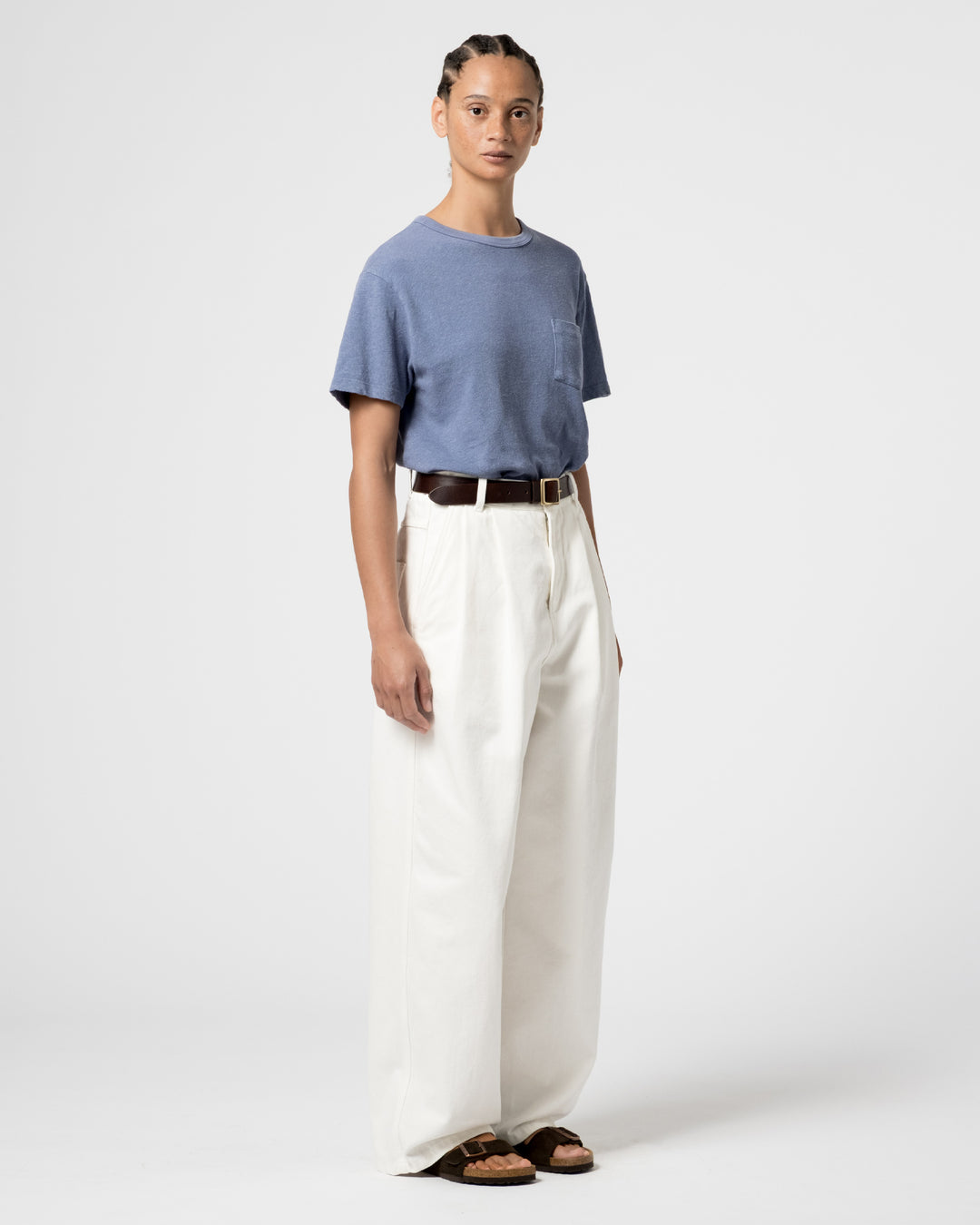 Consul Pants Denim White