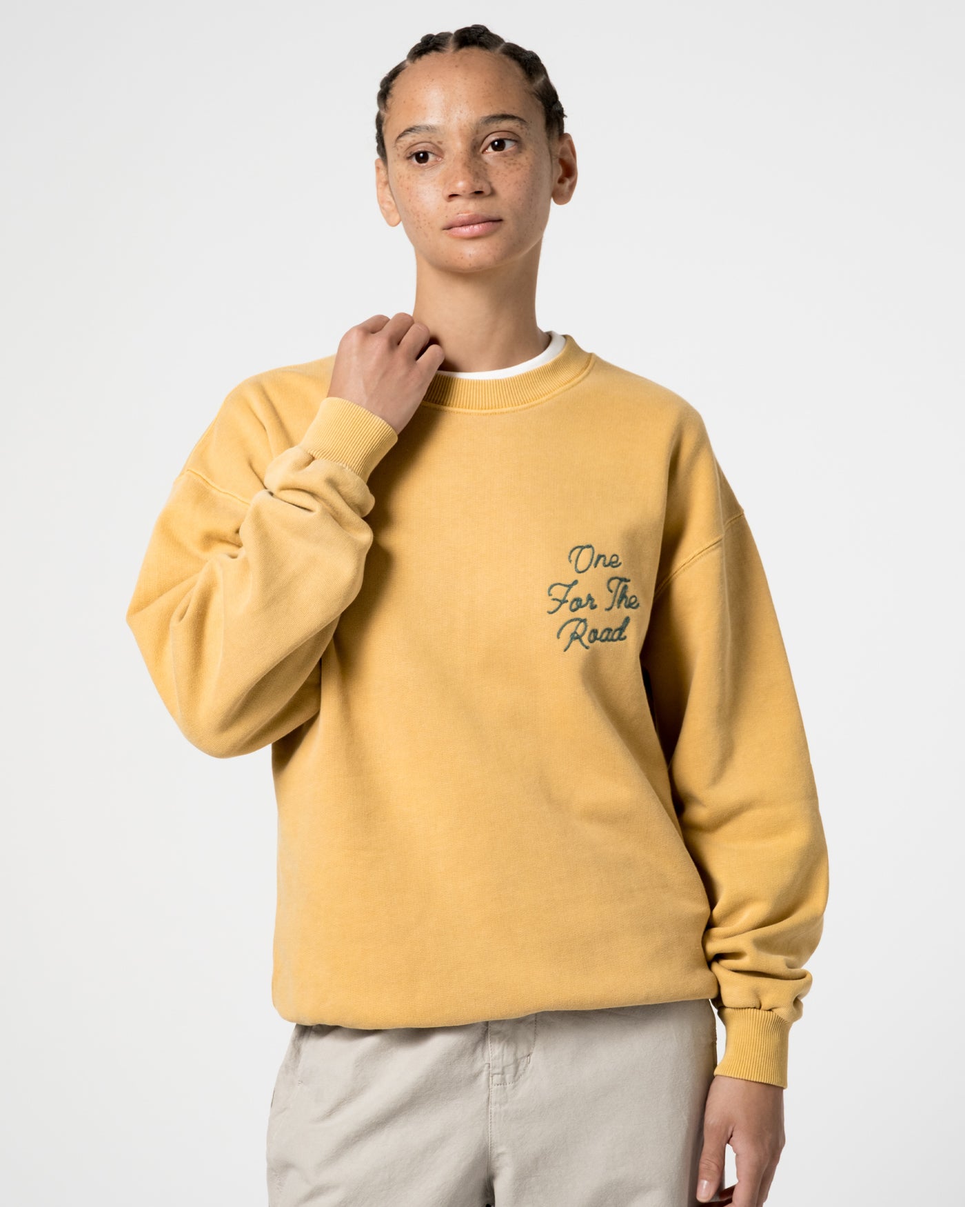 Detroit Sweater Basic Fleece Honey