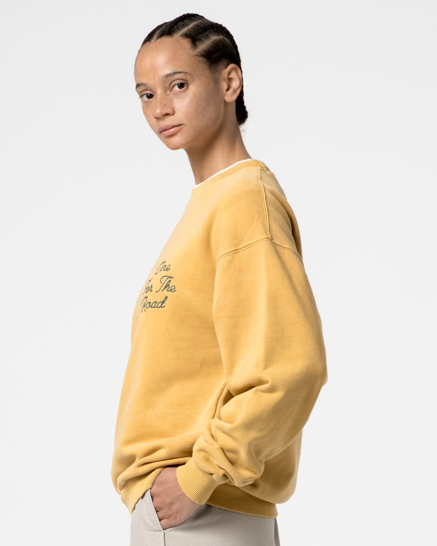Detroit Sweater Basic Fleece Honey