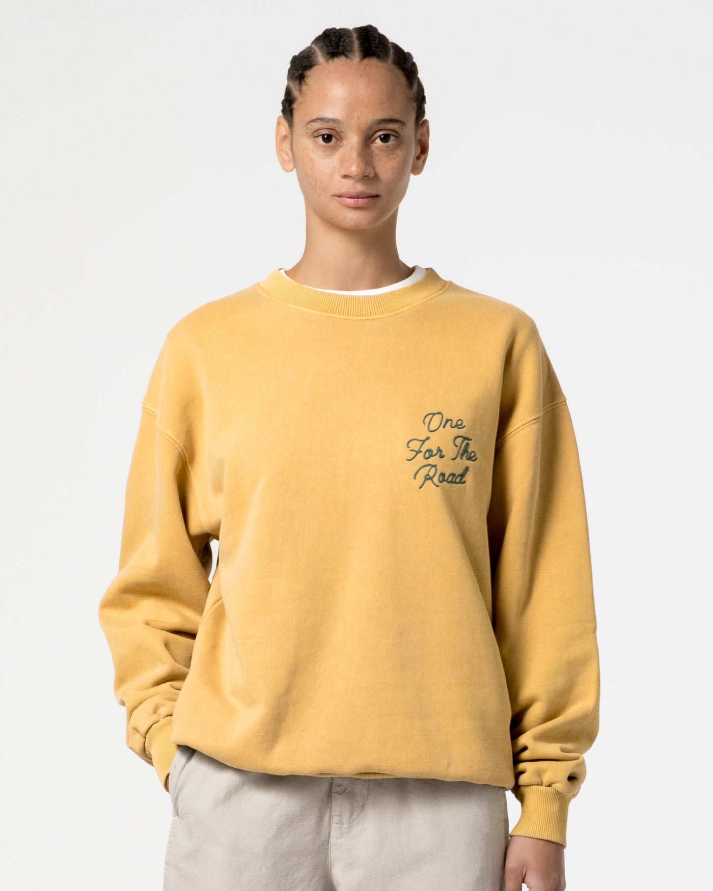 Detroit Sweater Basic Fleece Honey