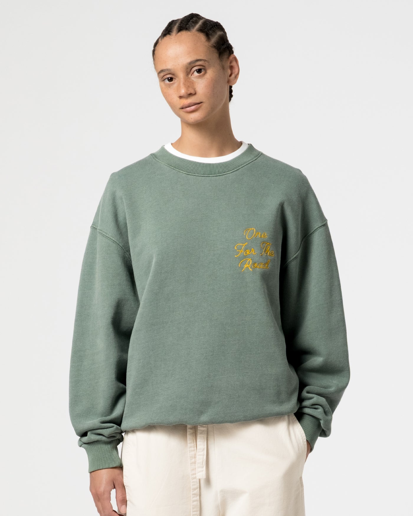 Detroit Sweater Basic Fleece Juniper