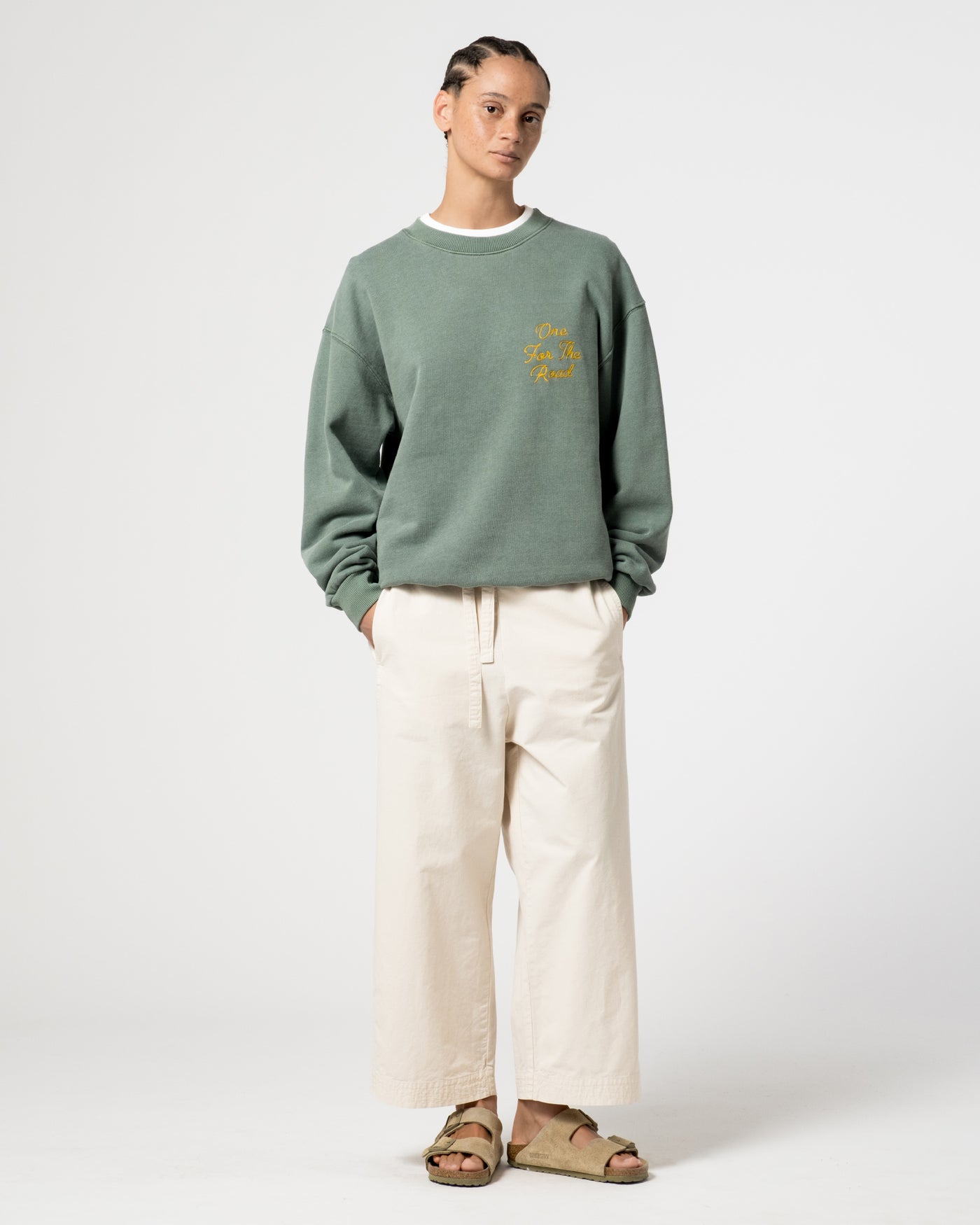 Detroit Sweater Basic Fleece Juniper