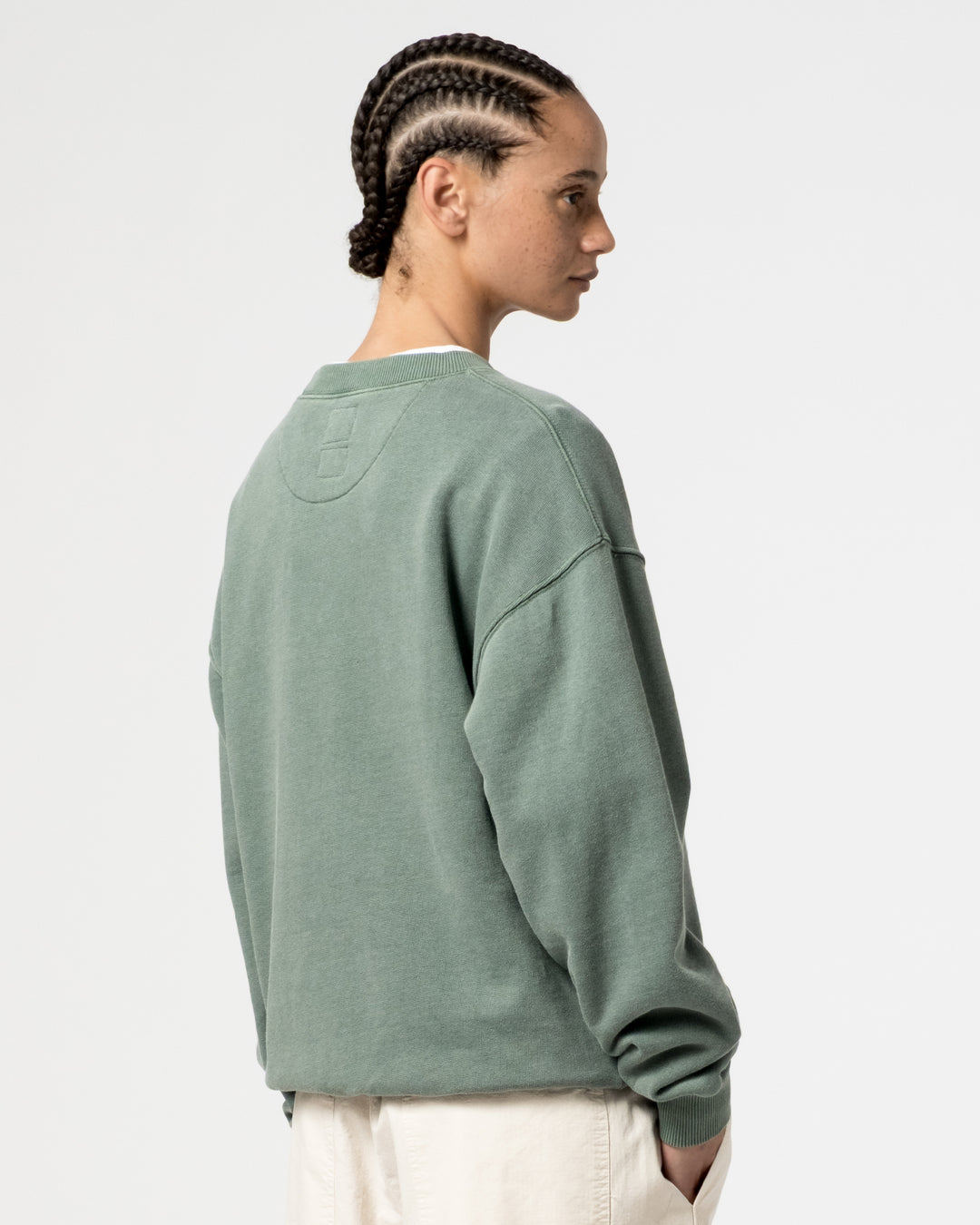 Detroit Sweater Basic Fleece Juniper