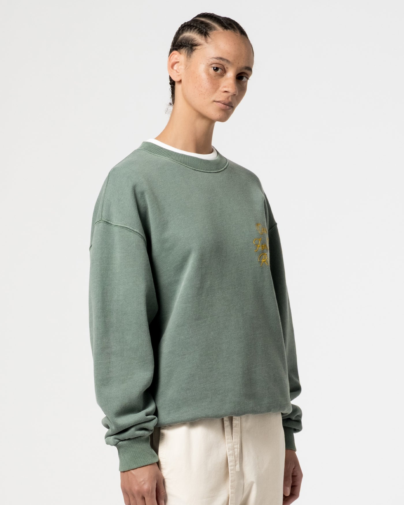 Detroit Sweater Basic Fleece Juniper