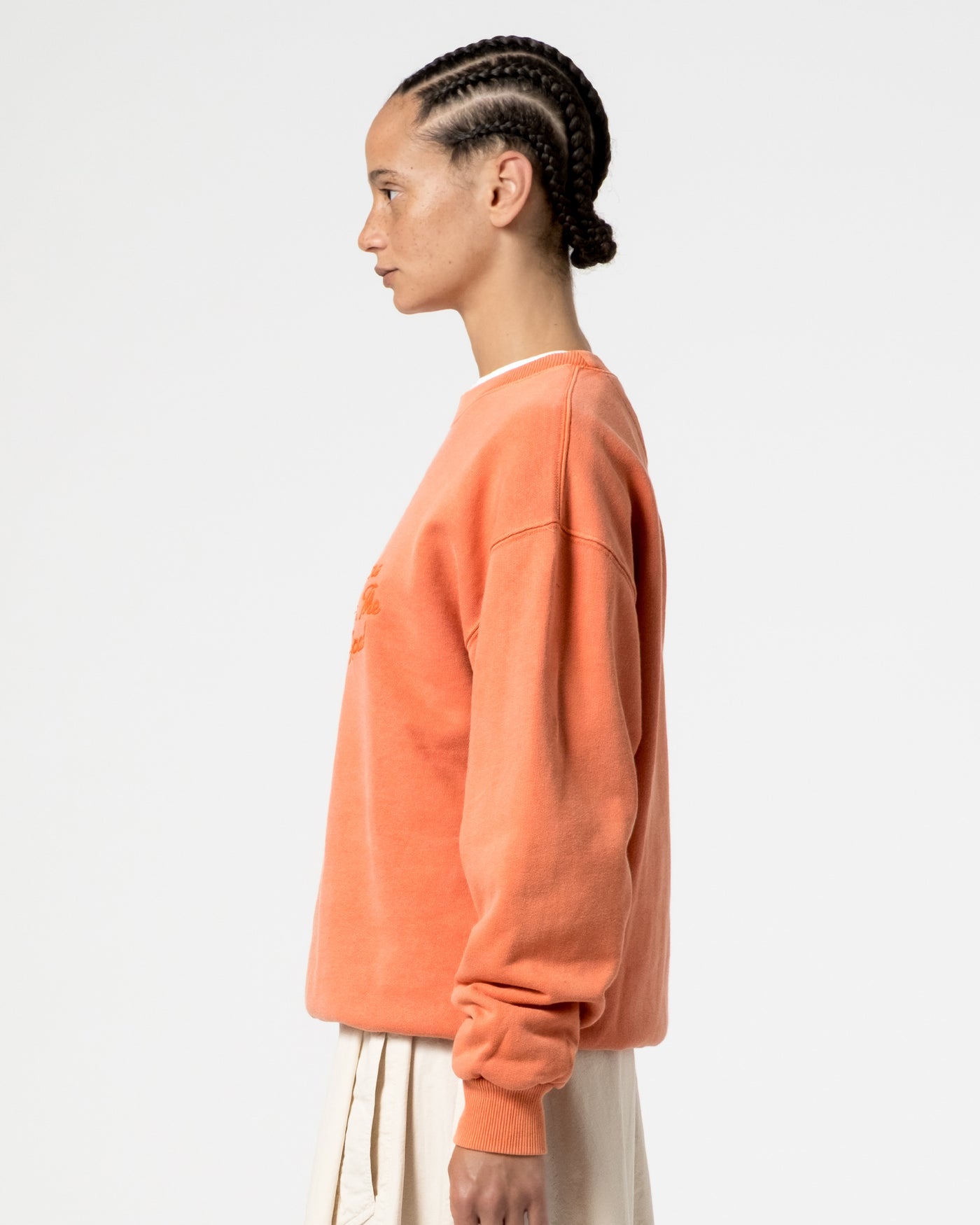 Detroit Sweater Basic Fleece Tangerine