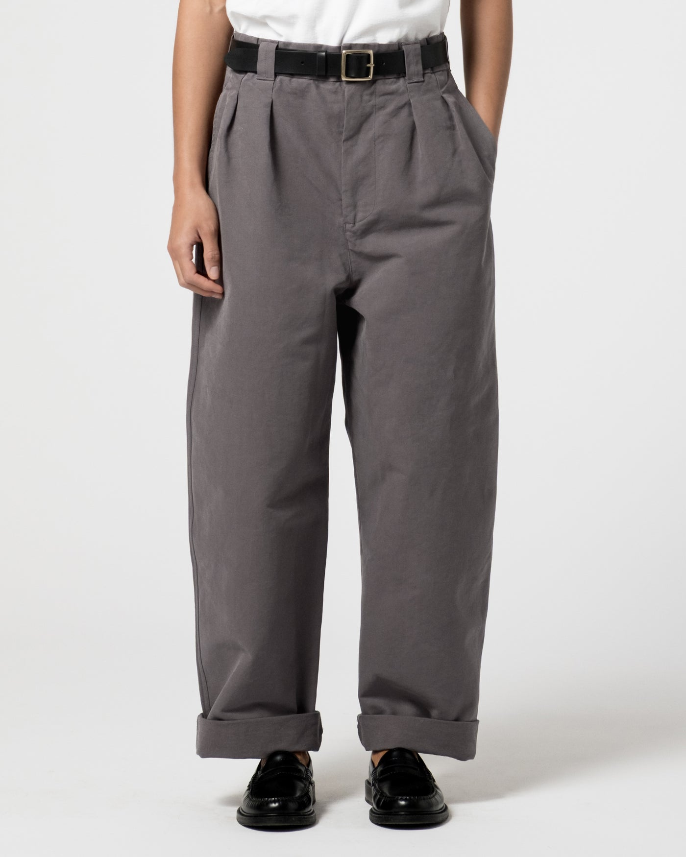 Officer Chino Nebraska Cotton Charcoal