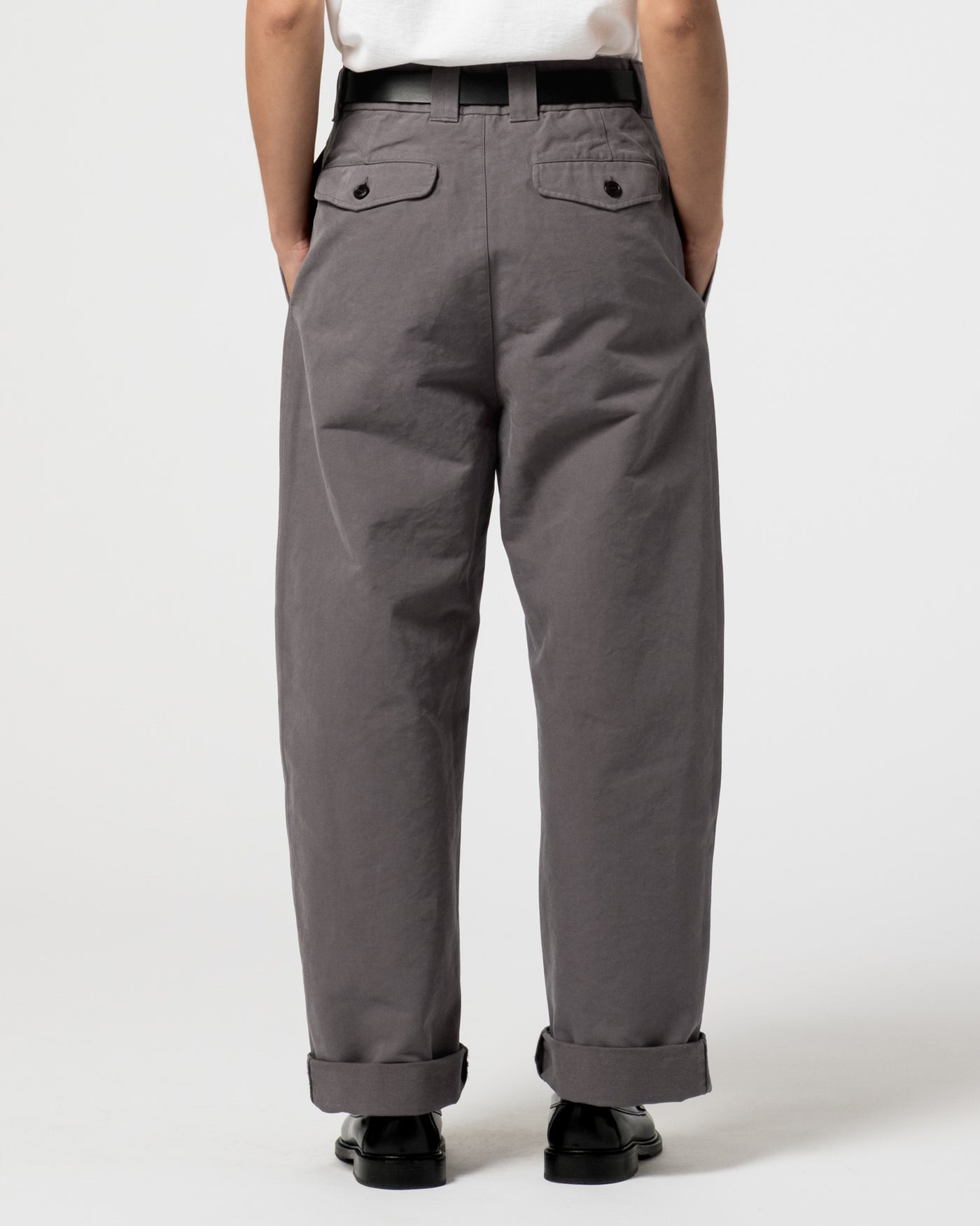 Officer Chino Nebraska Cotton Charcoal