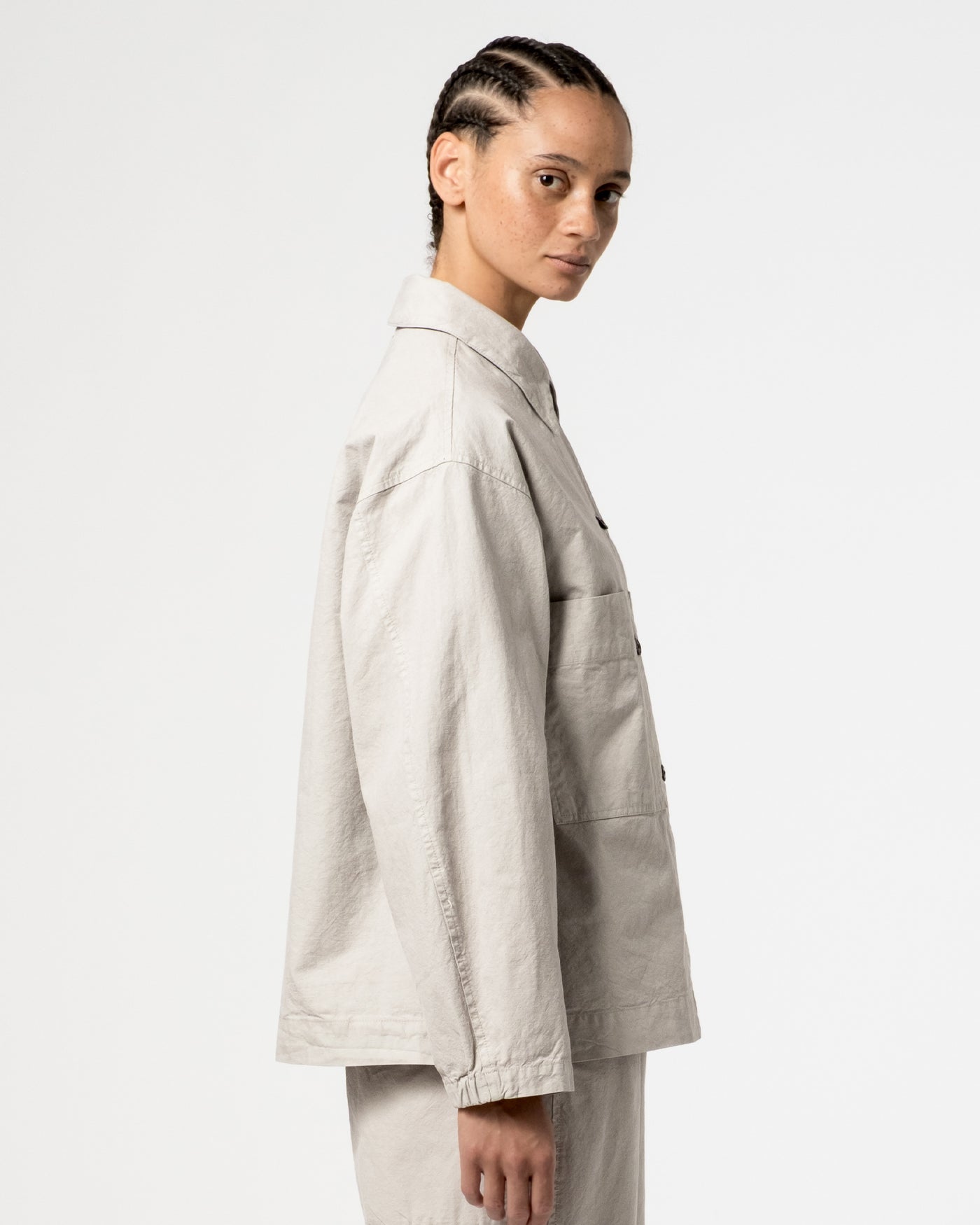 G.o.D Picasso Shirt Cotton Linen Oyster