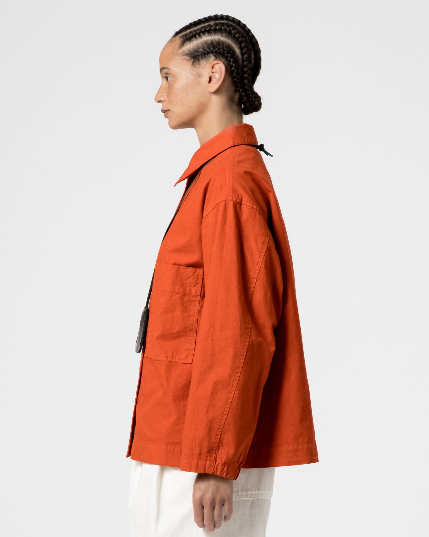 Picasso Shirt Cotton Linen Tangerine