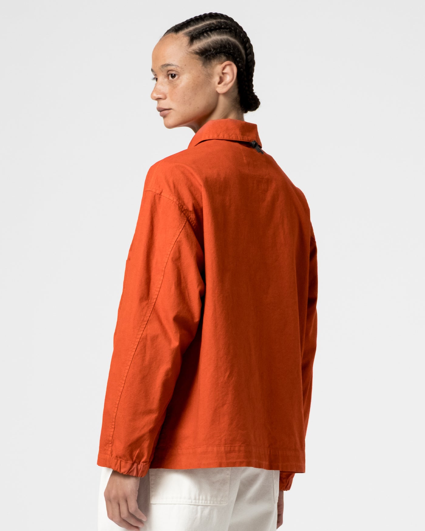Picasso Shirt Cotton Linen Tangerine