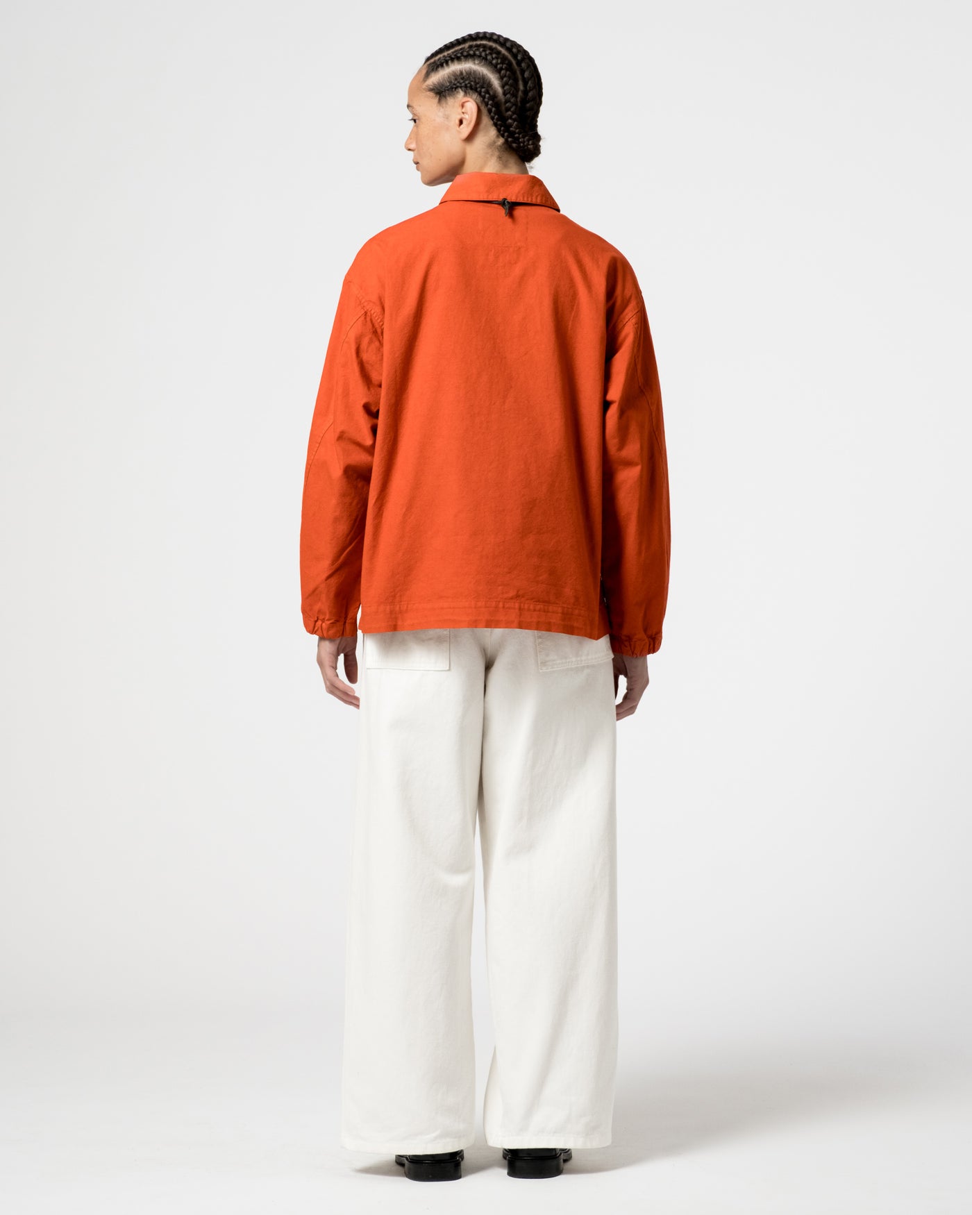Picasso Shirt Cotton Linen Tangerine