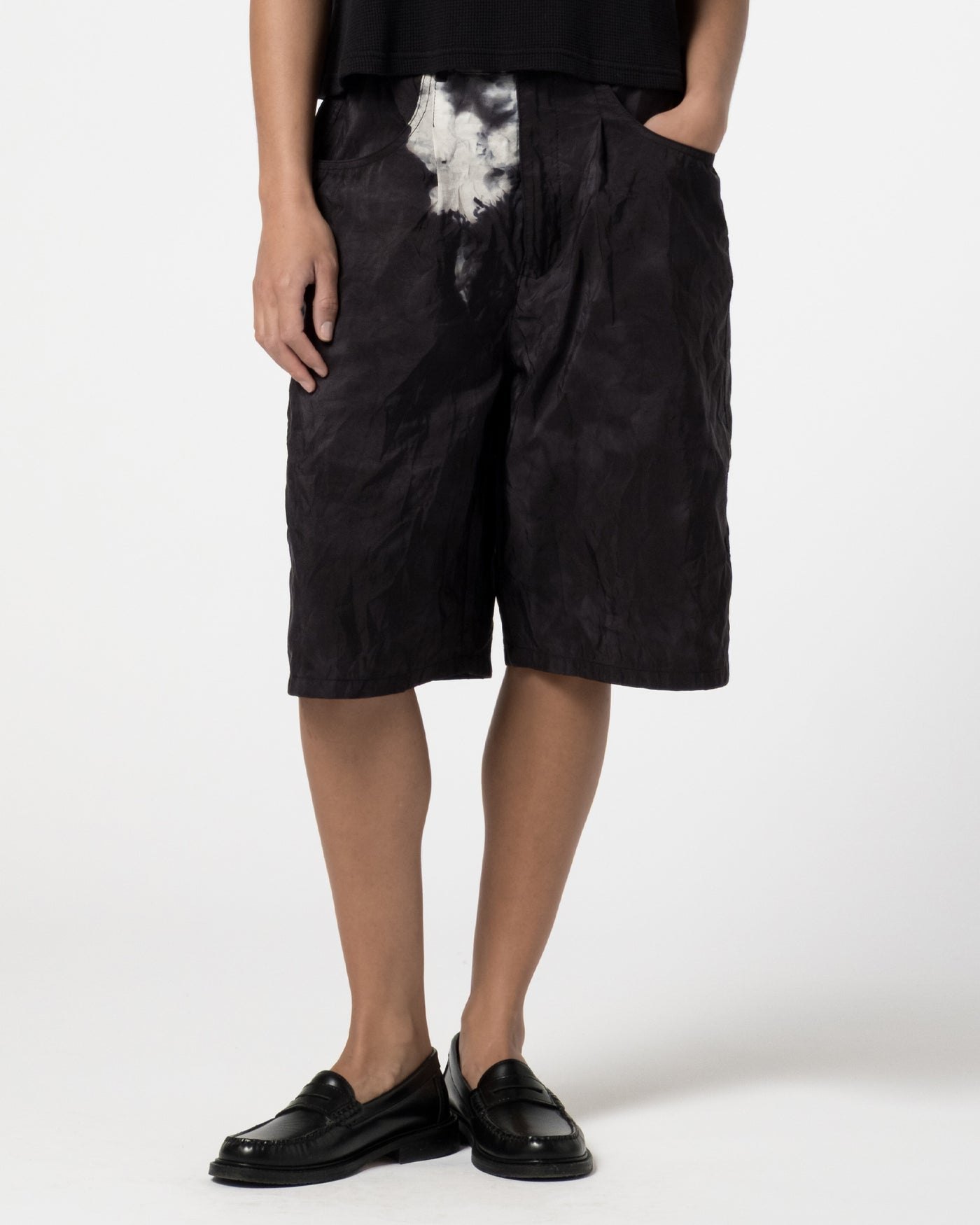 Bermuda Tie Dye Nylon Deep Sea