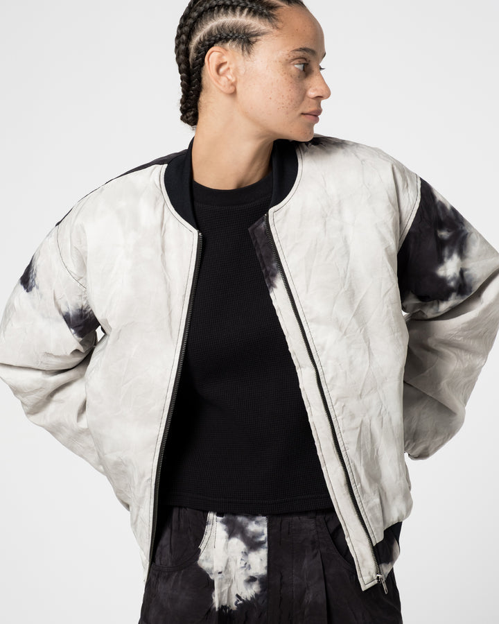 Bomber Tie Dye Nylon Deep Sea