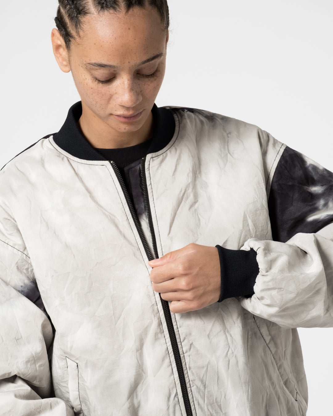 Bomber Tie Dye Nylon Deep Sea