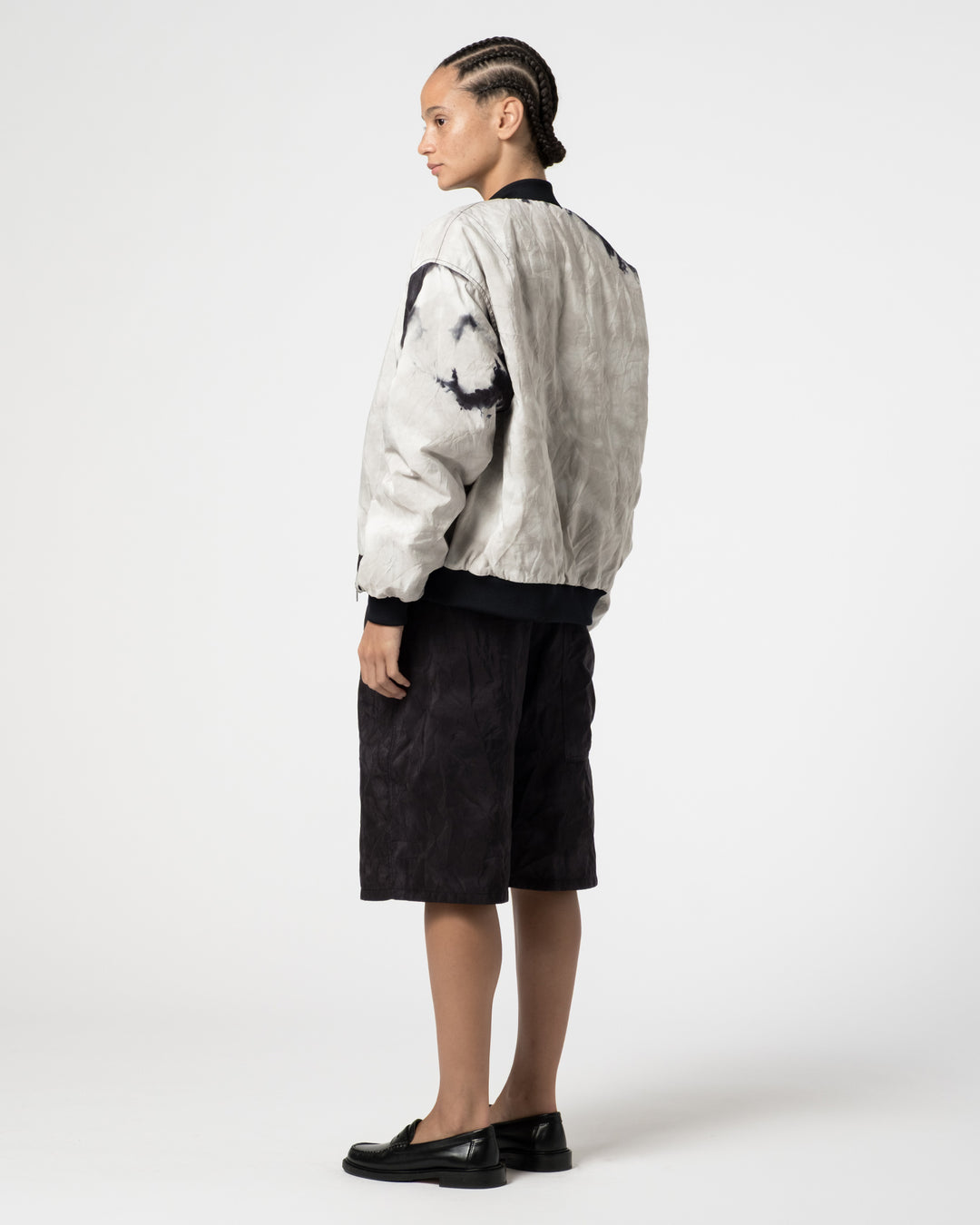 Bomber Tie Dye Nylon Deep Sea