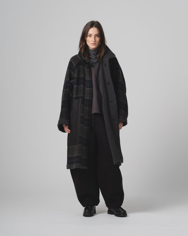 GoDアーミー・トレンチ・ゴルフ・ウール・キャビア