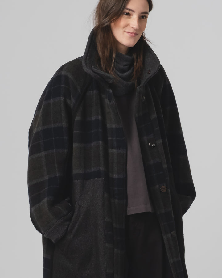 GoDアーミー・トレンチ・ゴルフ・ウール・キャビア