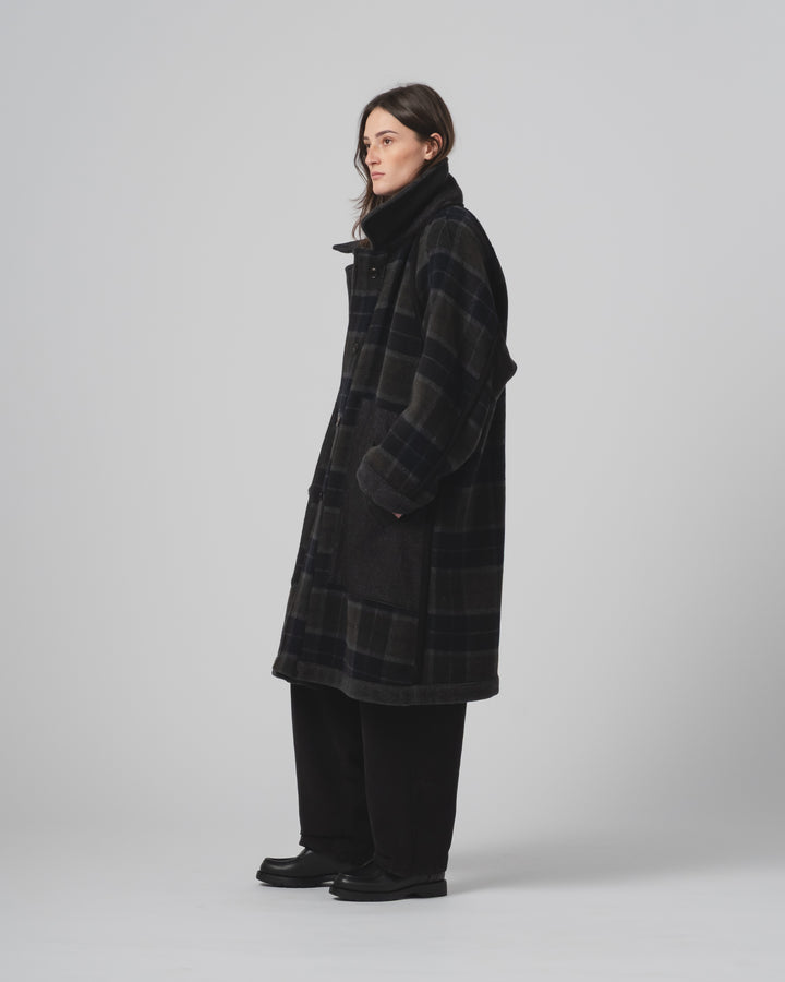 GoDアーミー・トレンチ・ゴルフ・ウール・キャビア