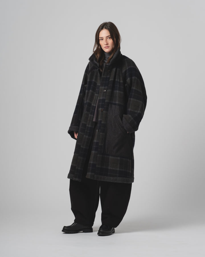 GoDアーミー・トレンチ・ゴルフ・ウール・キャビア