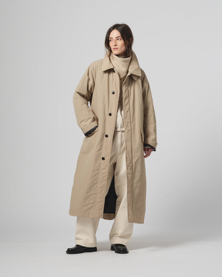 G.o.D Military Trench Fuji Nylon Oyster