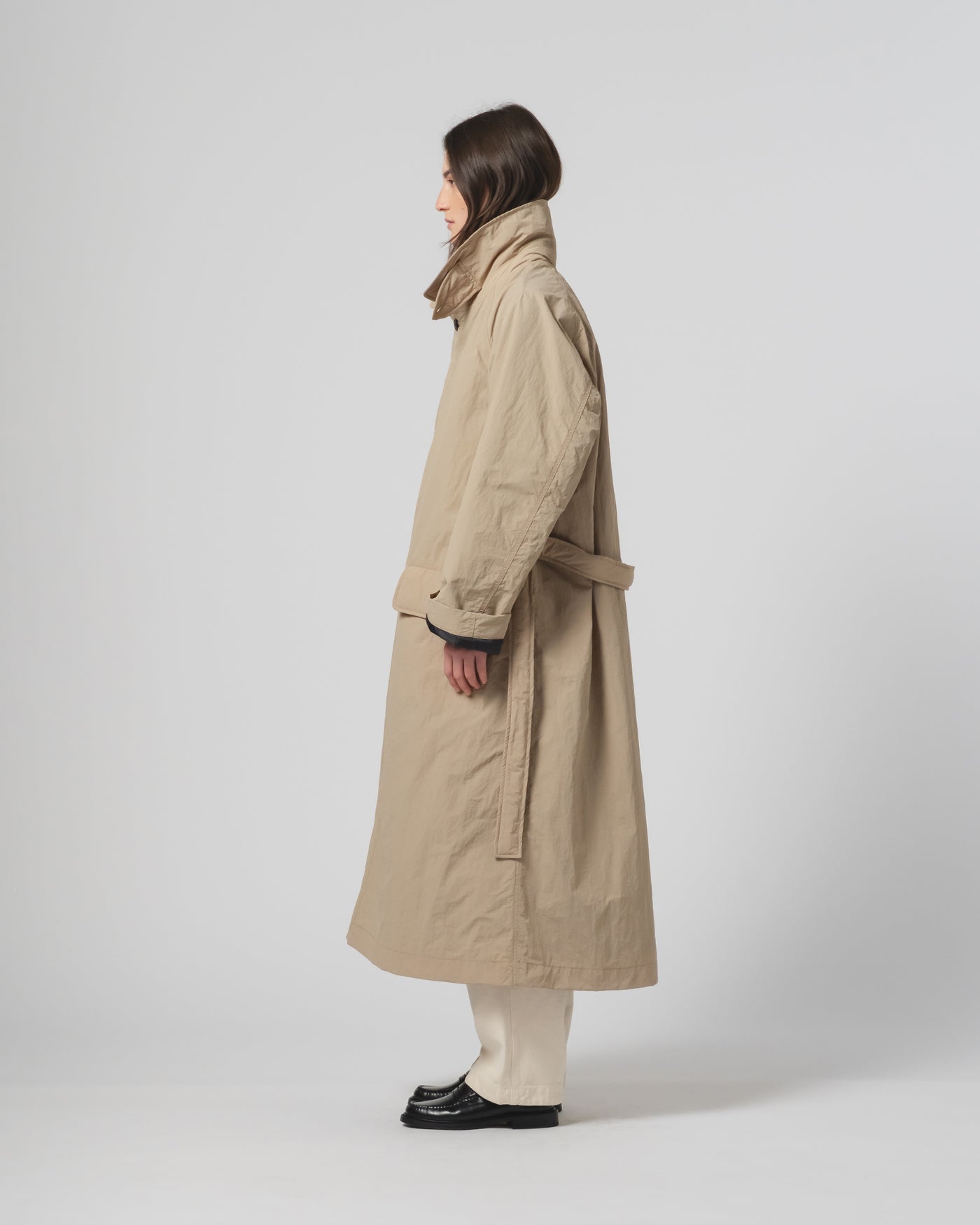 G.o.D Military Trench Fuji Nylon Oyster