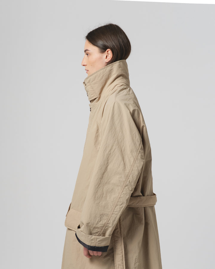G.o.D Military Trench Fuji Nylon Oyster