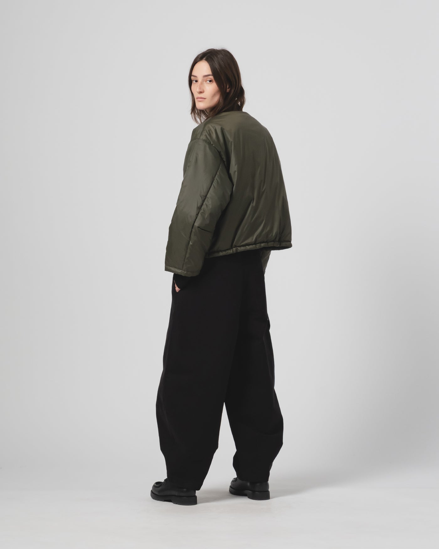 G.o.D Nuclear Jacket Padded Fury Nylon Dusty Green