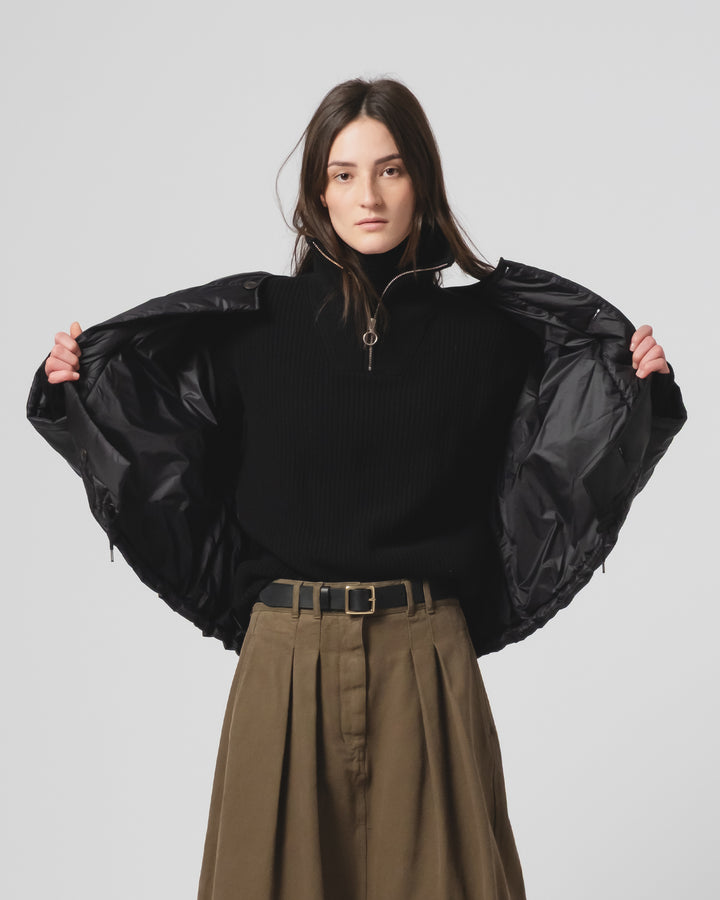 G.o.D Nuclear Jacket Padded Fury Nylon Black