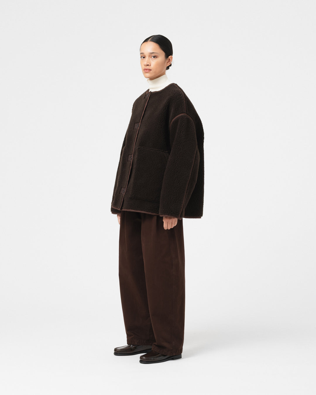G.o.D Solar Jacket Piumino Nylon Brown