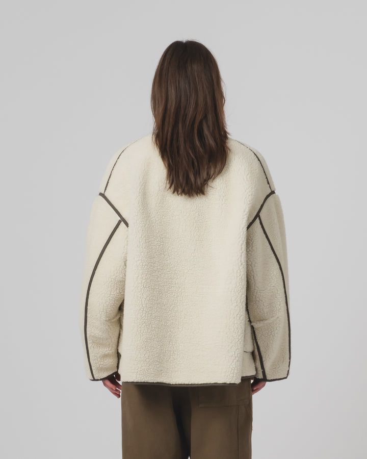 G.o.D Solar Jacket Piumino Nylon Fossil / Off White