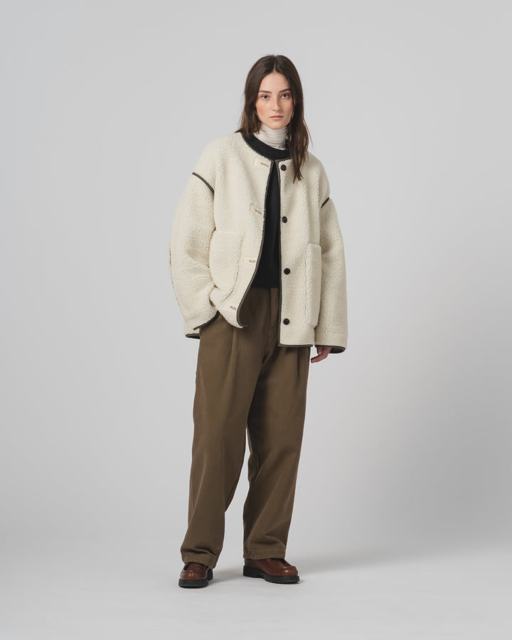 G.o.D Solar Jacket Piumino Nylon Fossil / Off White