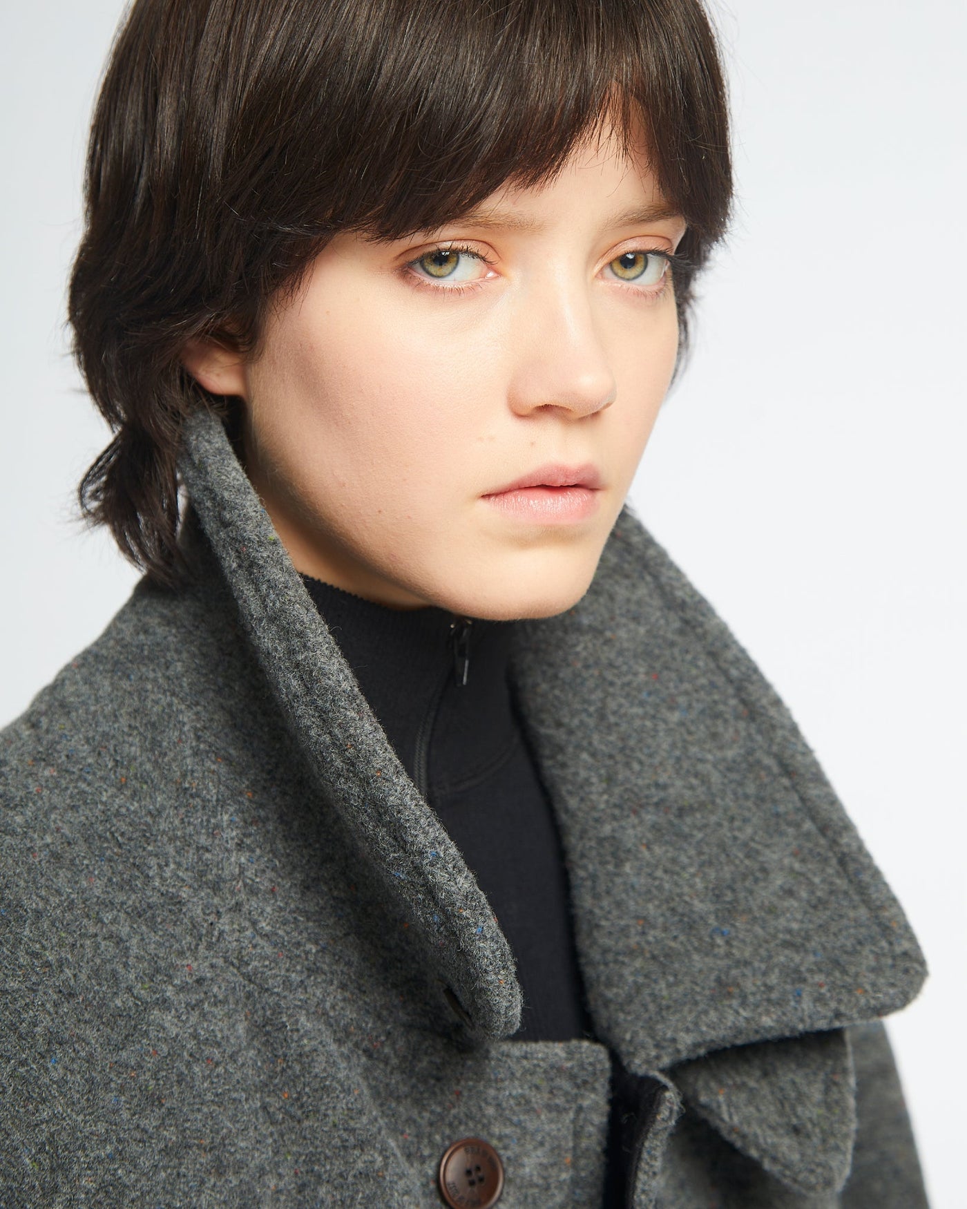 G.o.D Army Trench Reversible Doppio Nippy Grey/Black