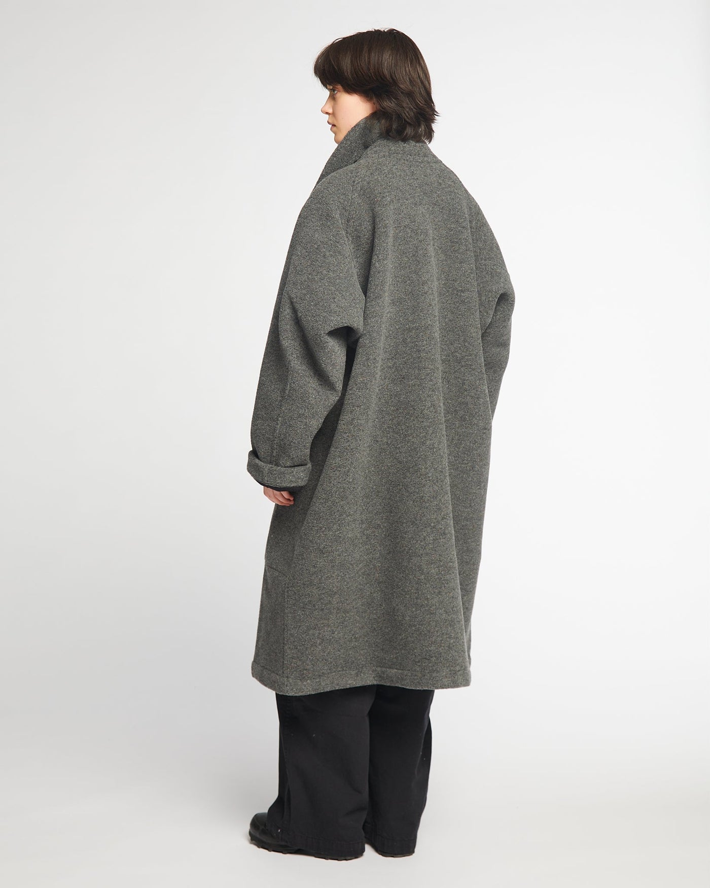 G.o.D Army Trench Reversible Doppio Nippy Grey/Black