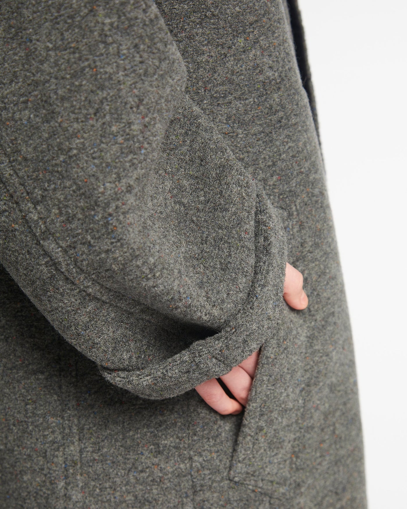 G.o.D Army Trench Reversible Doppio Nippy Grey/Black