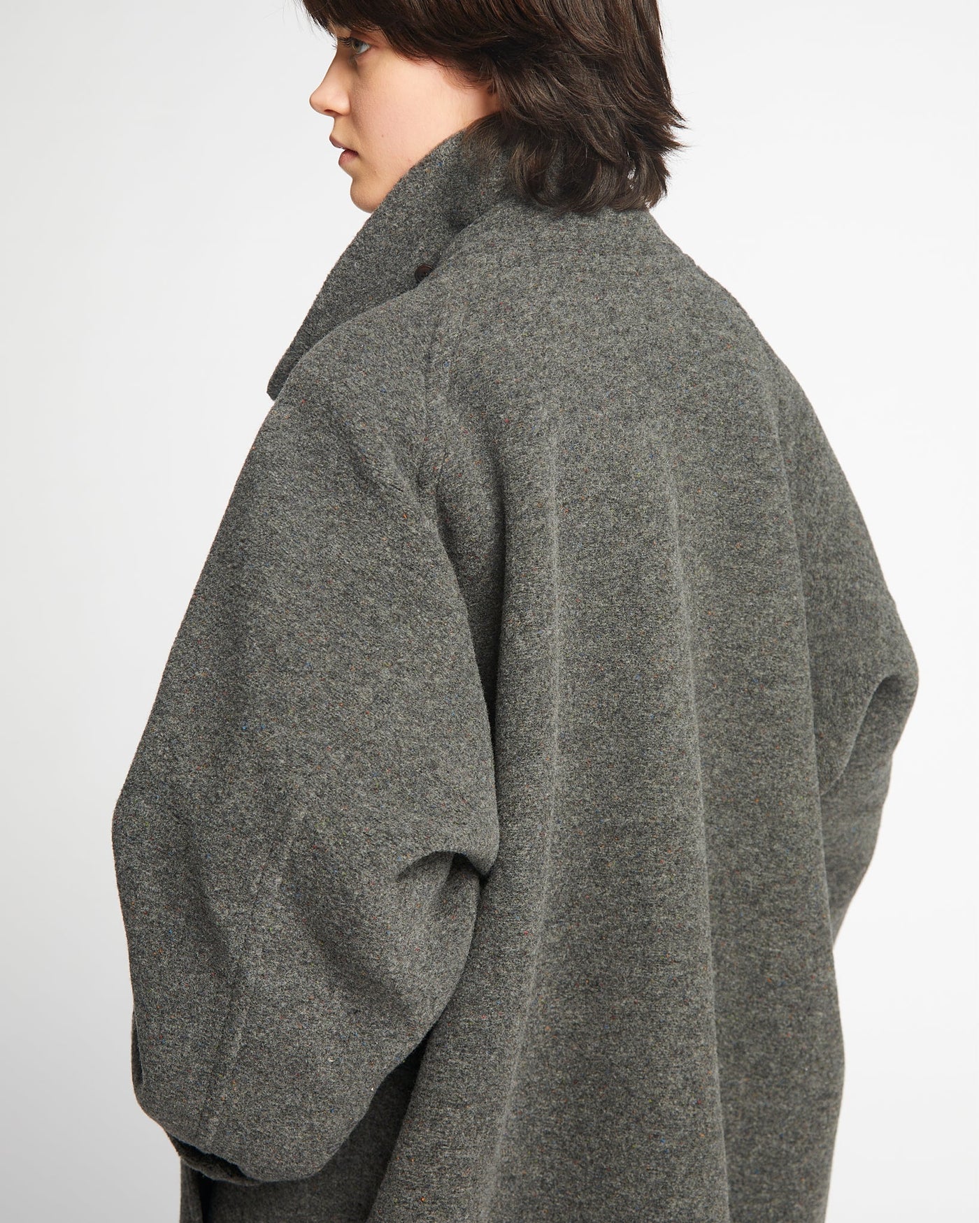 G.o.D Army Trench Reversible Doppio Nippy Grey/Black