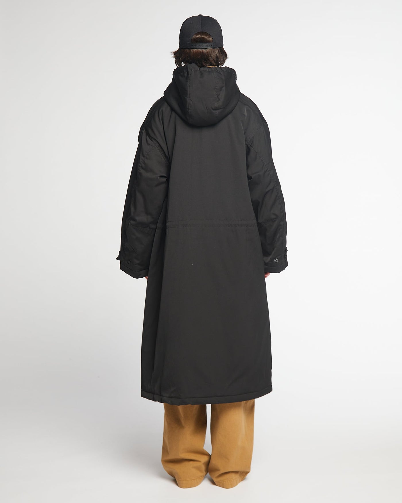 G.o.D Sailor Trench Techno Nylon Black