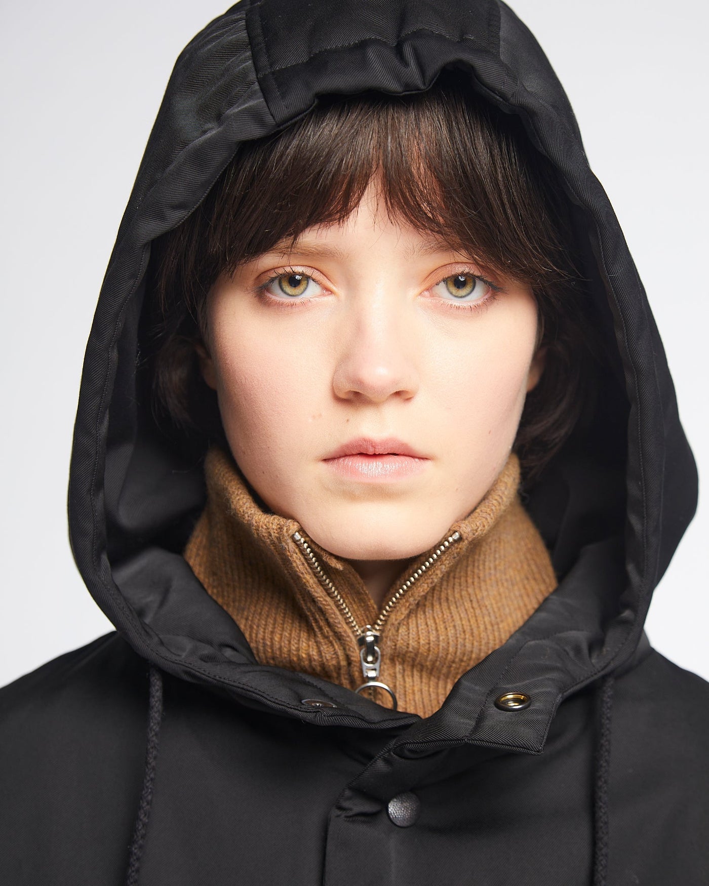G.o.D Sailor Trench Techno Nylon Black