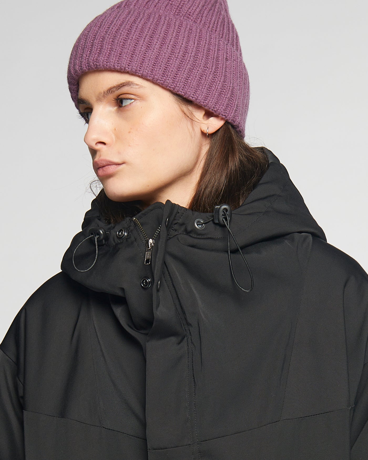G.o.D Wool Cashmere Beanie Lavender
