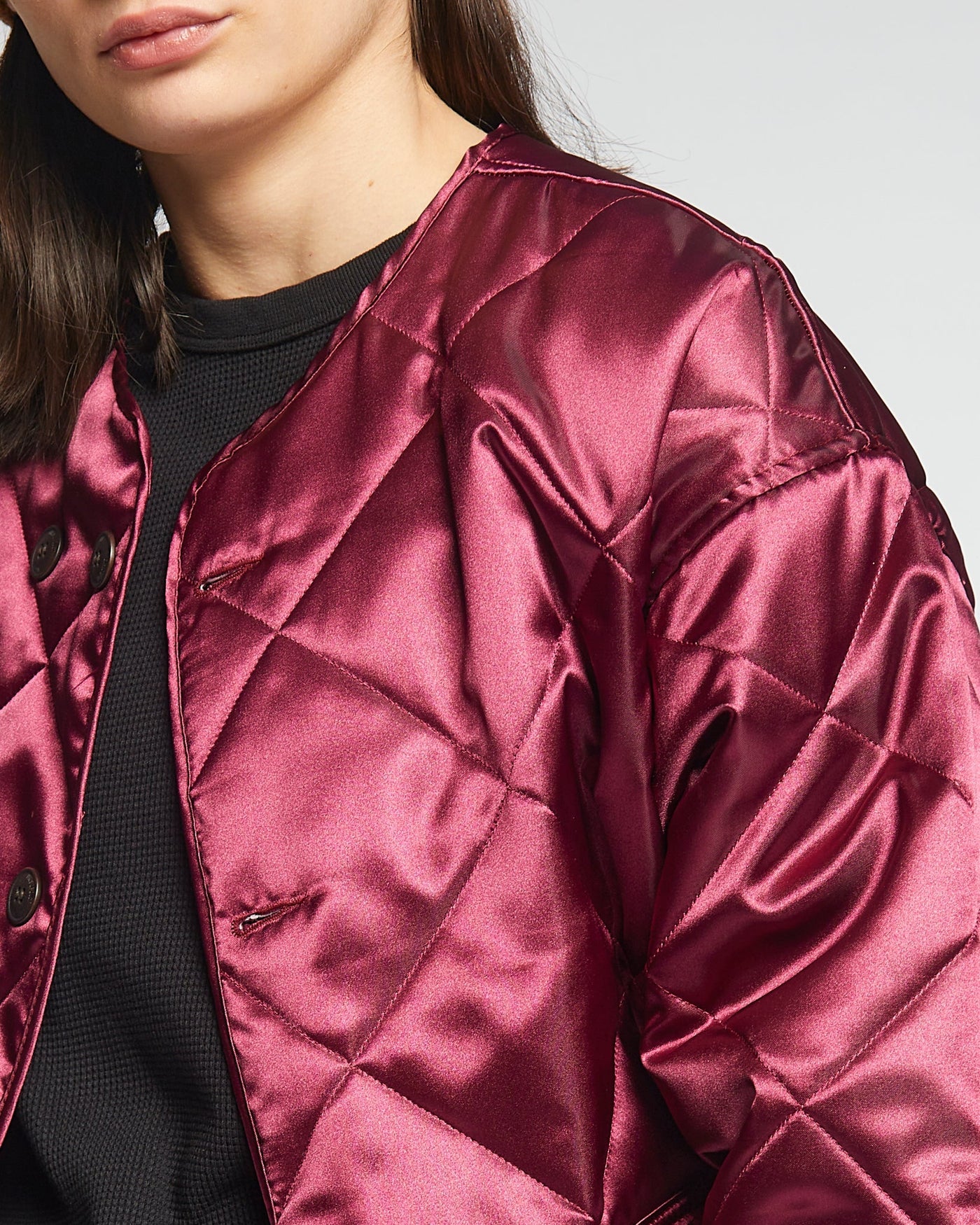 G.o.D Frostbite Diamond Quilt Wine