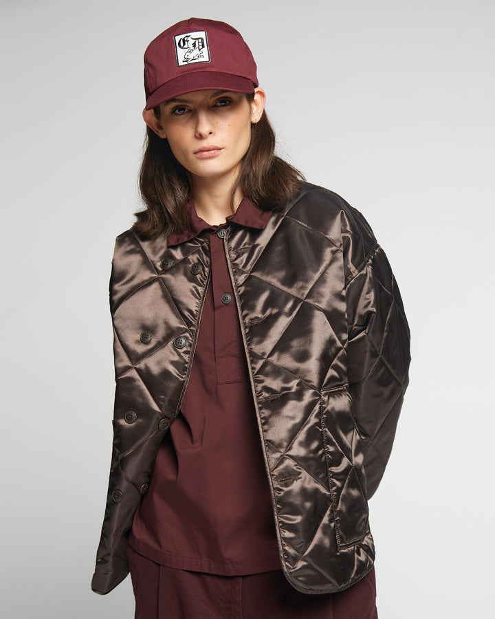 G.o.D Frostbite Diamond Quilt Brown
