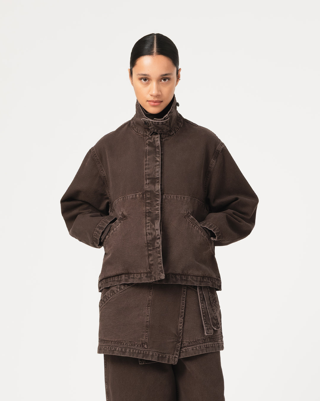 G.o.D Wonder Jacket Canvas Sepia