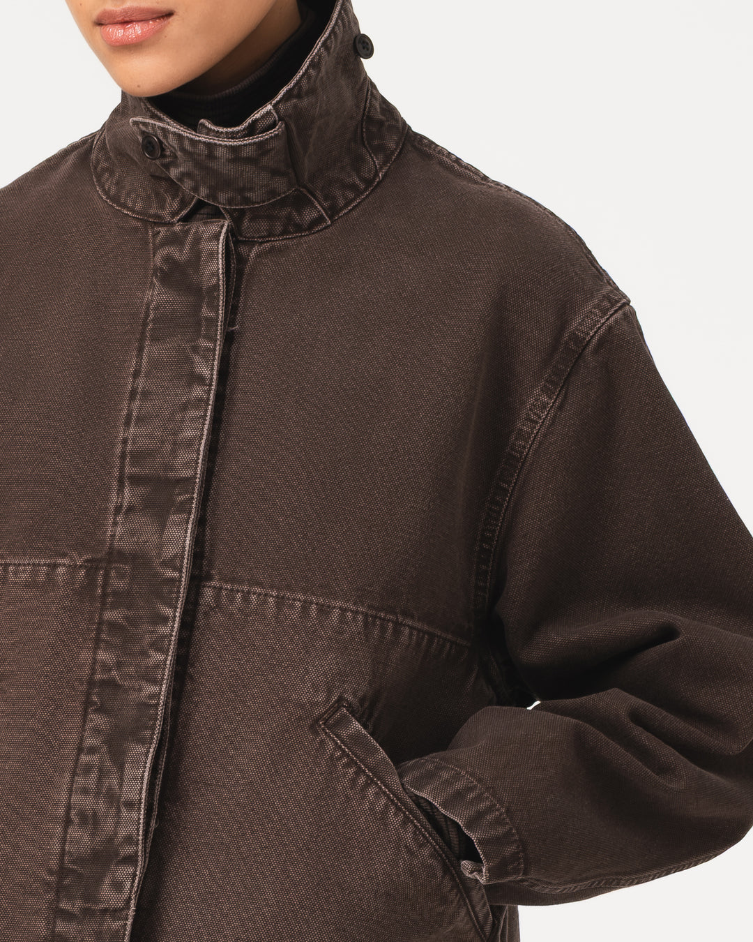 G.o.D Wonder Jacket Canvas Sepia