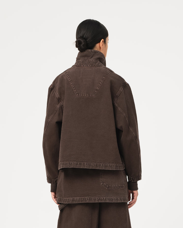 G.o.D Wonder Jacket Canvas Sepia