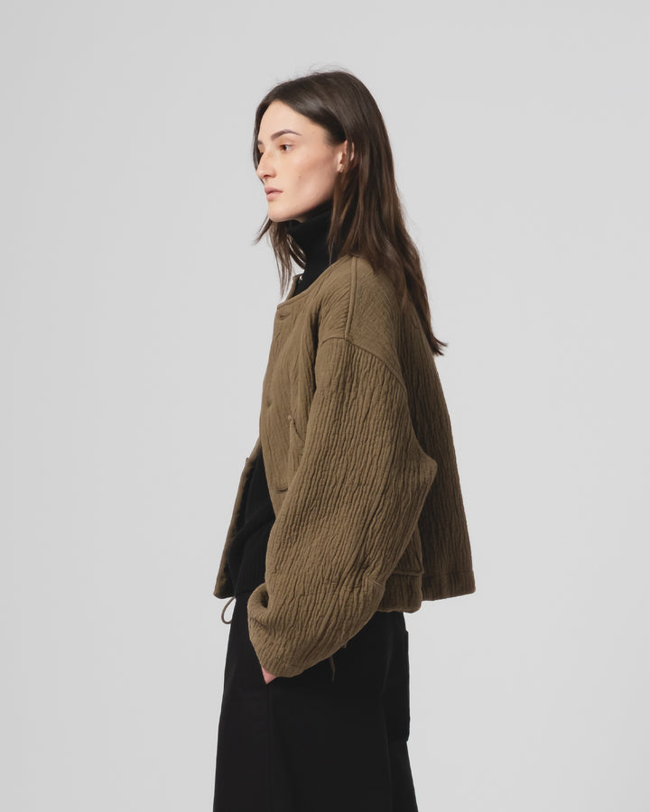 GoD ニュークリアジャケット F ジョード ジャカード フォッシルグリーン