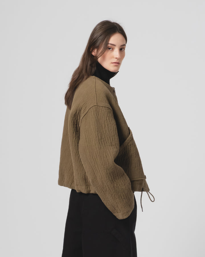 GoD ニュークリアジャケット F ジョード ジャカード フォッシルグリーン